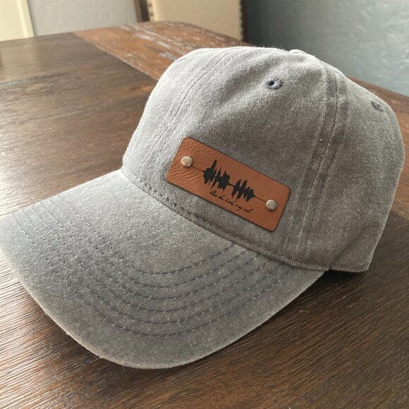 Bless The Lord, O My Soul Soundwave Vintage Washed Gray Hat - Picture 3 of 4